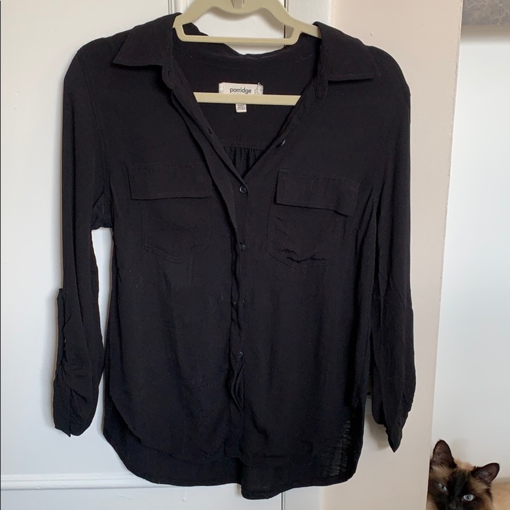 Anthro button down shirt / Zoom perfect